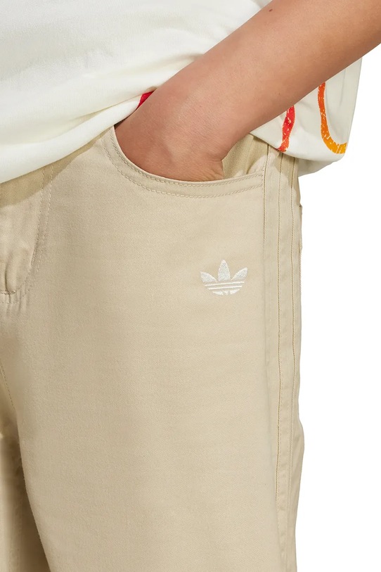 adidas Originals pantaloni de bumbac pentru copii JY2746