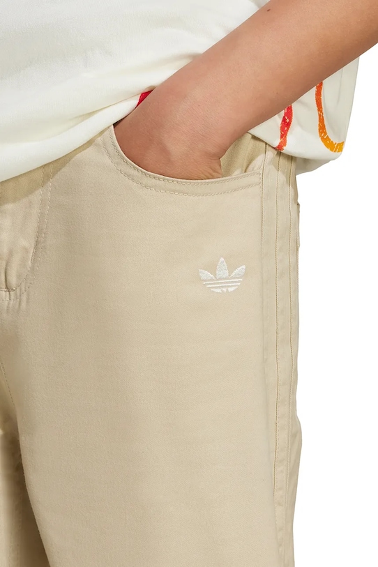 adidas Originals pantaloni de bumbac pentru copii JY2746