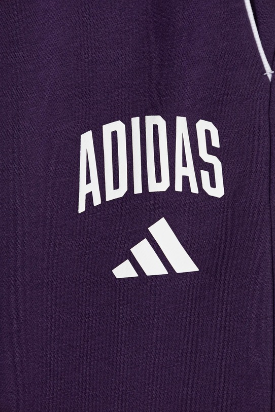 adidas pantaloni tuta bambino/a violetto JV7373