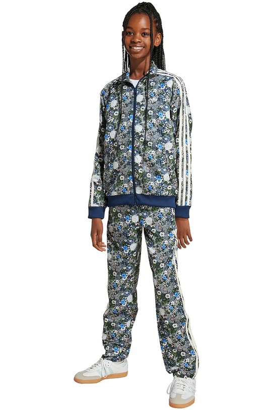 Παιδικό φούτερ adidas Originals JV7825 σκούρο μπλε