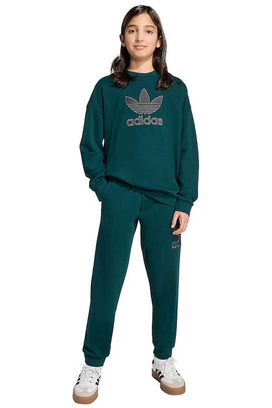 Otroška bombažna trenirka adidas Originals JV8579