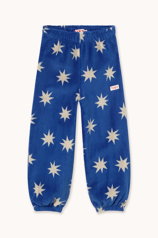 Tinycottons spodnie dresowe dziecięce STARS POLAR SWEATPANT dzianina granatowy AW25.573
