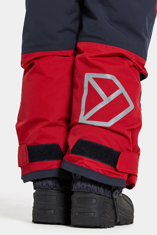 Didriksons spodnie dziecięce IDRE KIDS PANTS 6 504357.9BYA czerwony