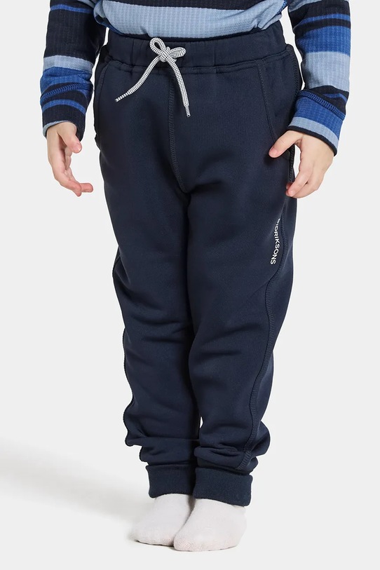 Didriksons pantaloni SILJAN KIDS PNT bleumarin 505901.9BYA