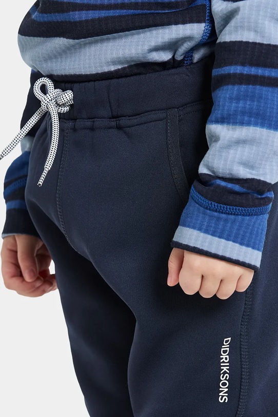 Didriksons pantaloni SILJAN KIDS PNT 505901.9BYA bleumarin