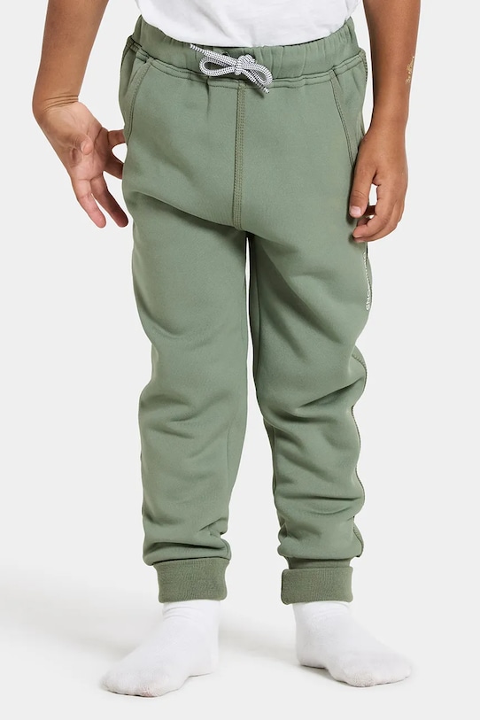 Didriksons pantaloni SILJAN KIDS PNT verde 505901.9BYA