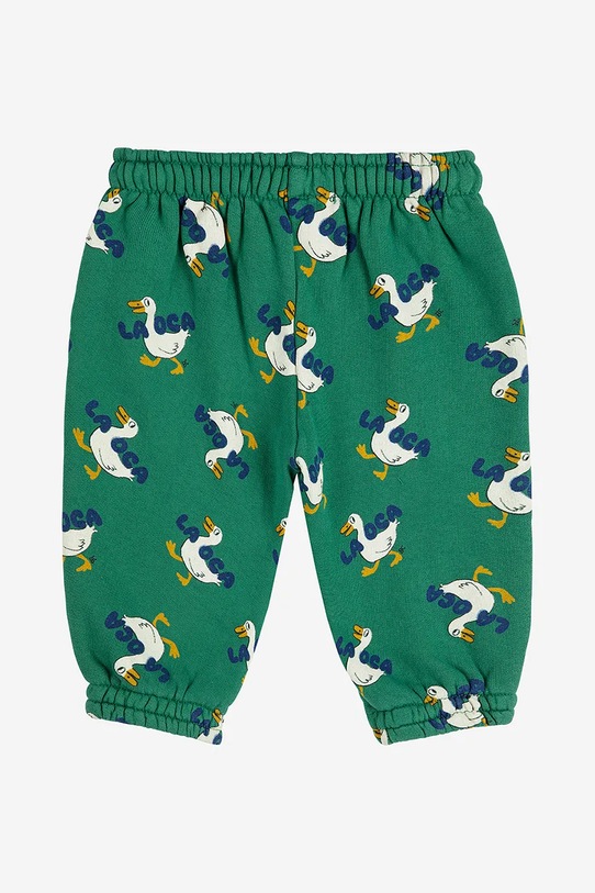 Βρεφικό φούτερ Bobo Choses La Oca 225AB076 πράσινο AW25