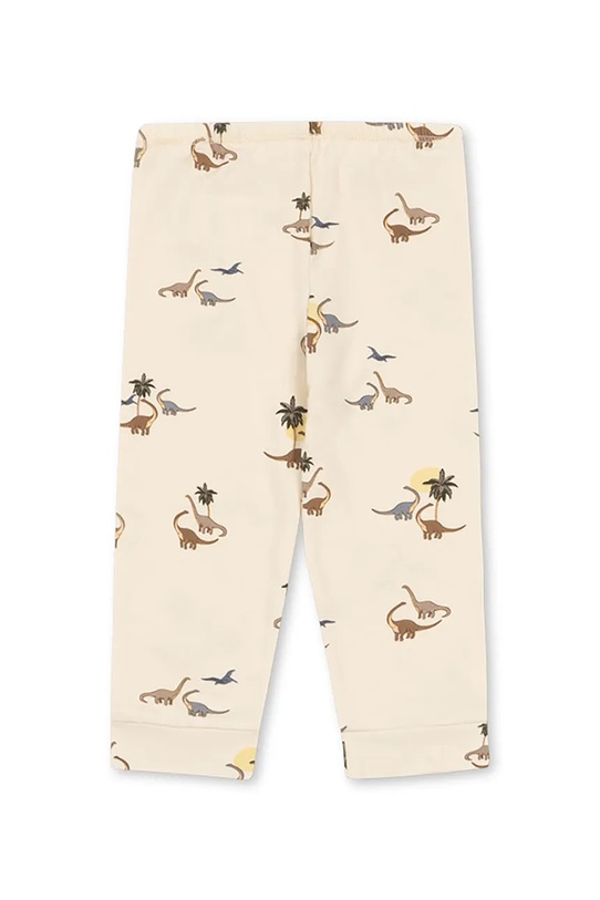Konges Sløjd spodnie niemowlęce BASIC PANTS GOTS KS103706.9BYA beżowy AW25