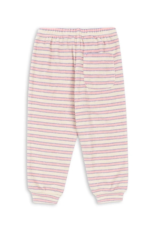 Konges Sløjd spodnie dresowe dziecięce z bawełną ITTY SWEAT PANTS GOTS KS103830.9BYA różowy AW25
