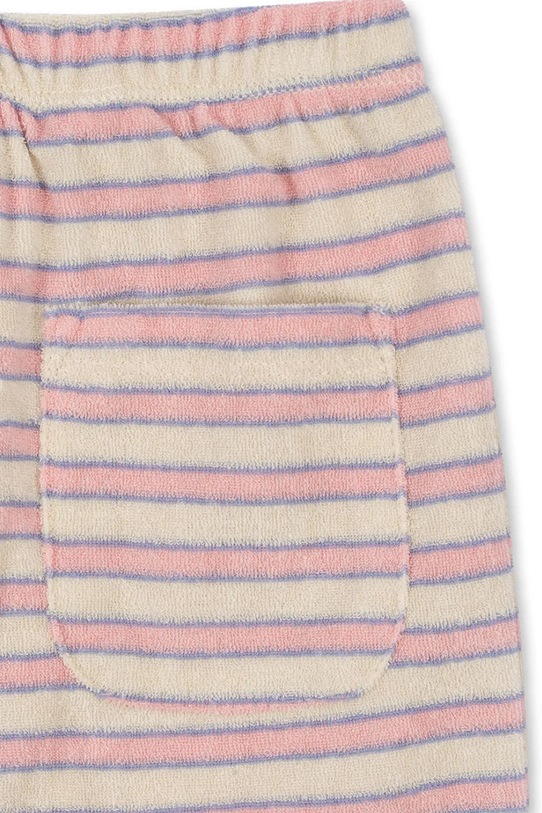 Chłopiec Konges Sløjd spodnie dresowe dziecięce z bawełną ITTY SWEAT PANTS GOTS KS103830.9BYA różowy