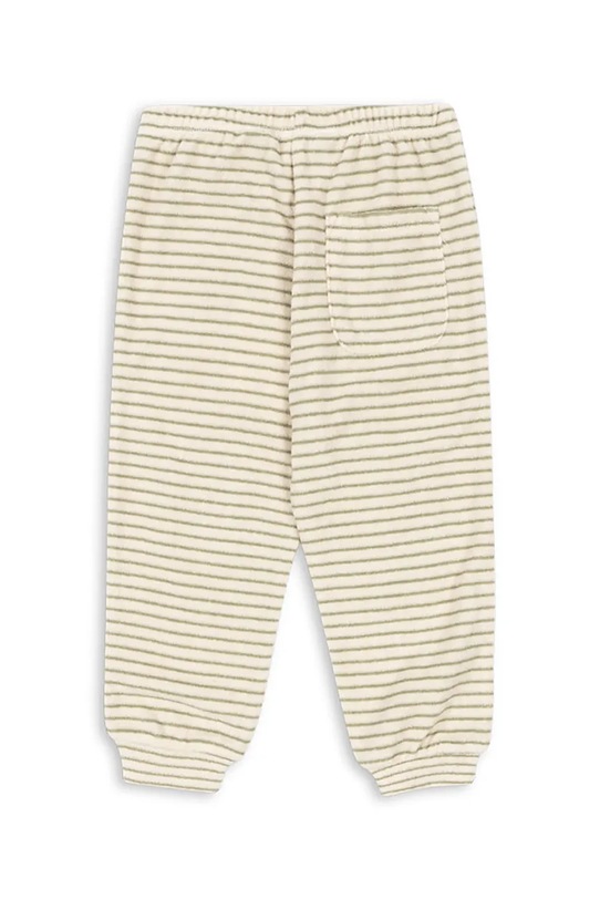 Konges Sløjd spodnie dresowe dziecięce z bawełną ITTY SWEAT PANTS GOTS KS103830.9BYA żółty AW25