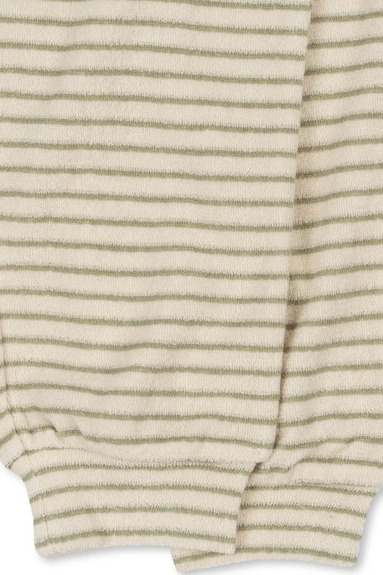 Konges Sløjd spodnie dresowe dziecięce z bawełną ITTY SWEAT PANTS GOTS żółty KS103830.9BYA