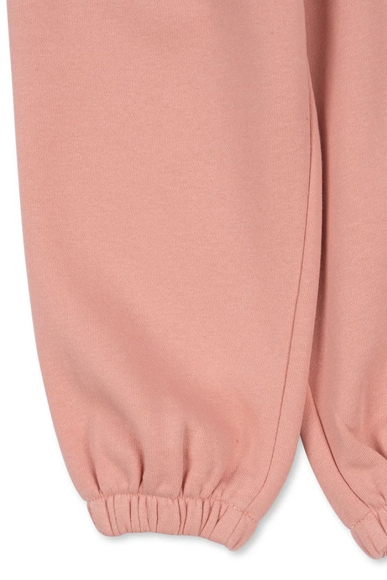 Chłopiec Konges Sløjd spodnie dziecięce LOU SWEAT PANTS OCS KS103867.9BYA różowy