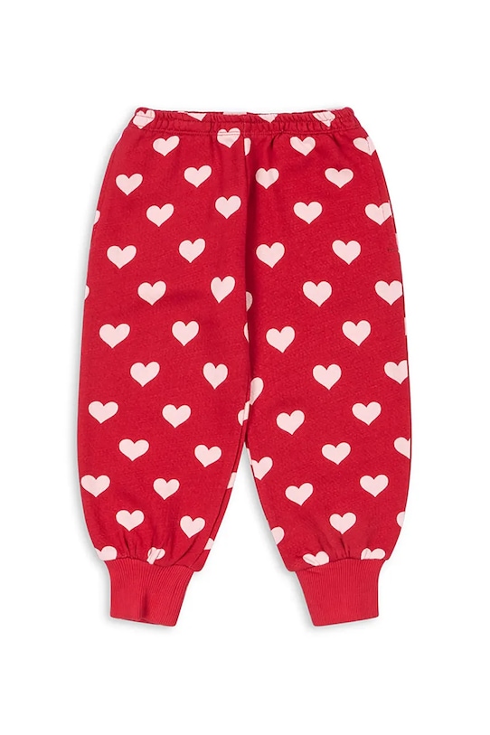 Детские брюки Konges Sløjd LOUPY LOU SWEAT PANTS OCS хлопок красный KS103873.9BYA