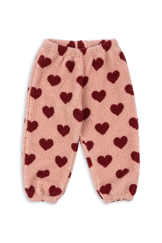 Παιδικό φούτερ Konges Sløjd JODY PANTS GRS πλεκτό ύφασμα ροζ KS104066.9BYA