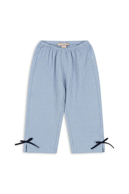 Konges Sløjd spodnie dziecięce AVA PANTS GOTS tkanina niebieski KS104072.9BYA