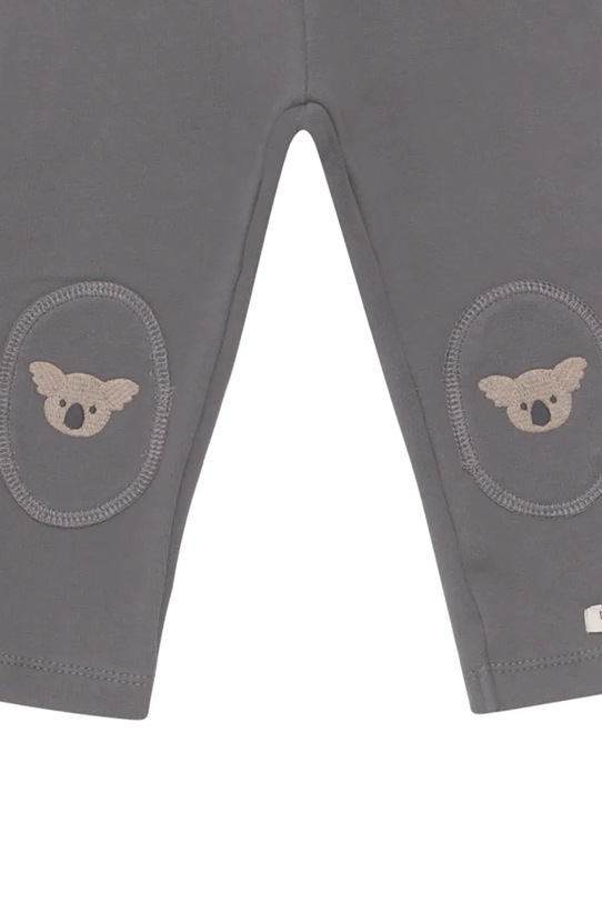 Donsje spodnie dresowe bawełniane niemowlęce Joek Trousers Koalas szary 3040704