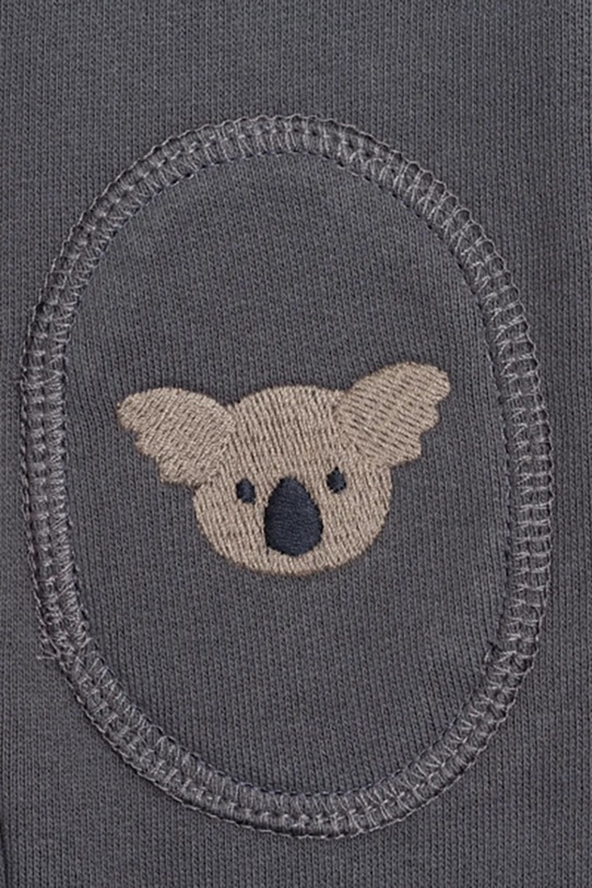 Donsje spodnie dresowe bawełniane niemowlęce Joek Trousers Koalas 3040704 szary