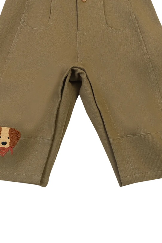 Donsje ogrodniczki niemowlęce Lewes Overalls 3041300 zielony