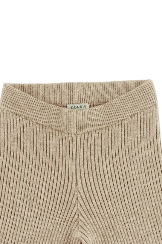 Donsje spodnie dziecięce Yven Trousers beżowy 4103900