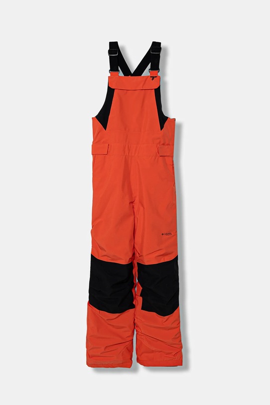 Columbia spodnie do sportów zimowych dziecięce Holcomb Grove tkanina pomarańczowy 2133771