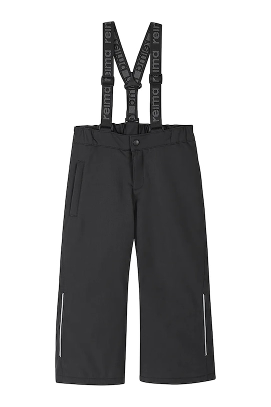 Reima spodnie do sportów zimowych dziecięce Loikin tkanina czarny 5100412A.9BYA