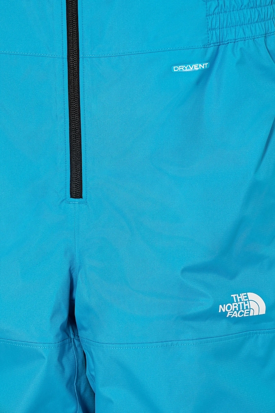 Chłopiec The North Face spodnie do sportów zimowych dziecięce KID FREEDOM INSULATED BIB NF0A88VMD7R1 turkusowy