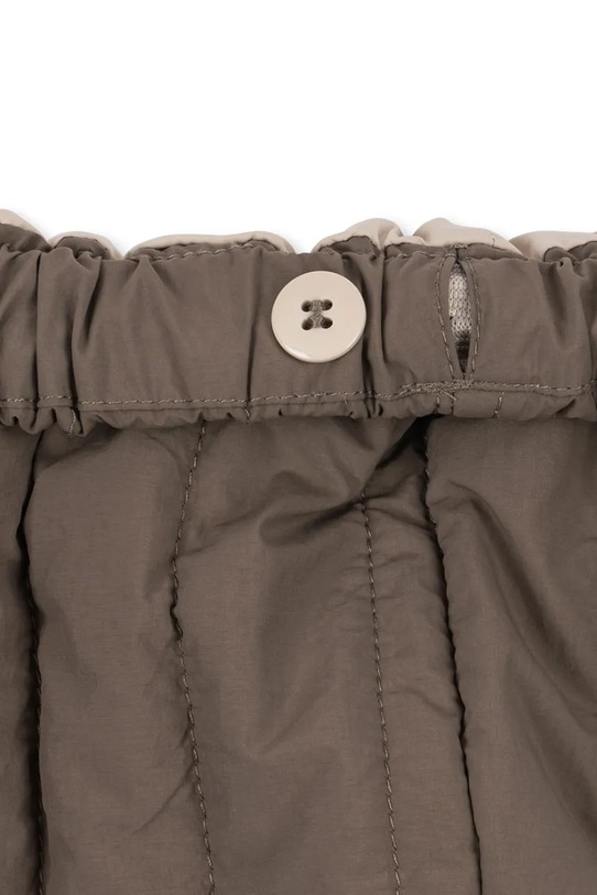 Konges Sløjd spodnie dziecięce JUNO PANTS brązowy KS103488.9BYA