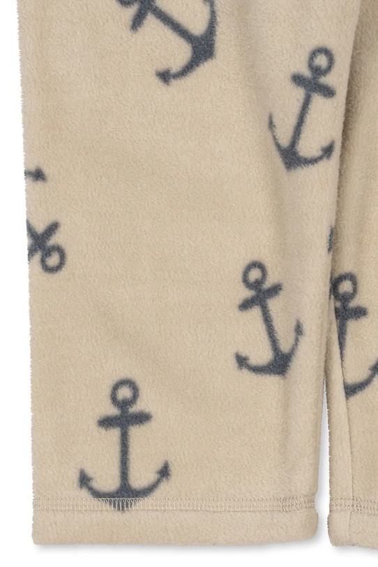 Konges Sløjd spodnie TAVI FLEECE PANTS GRS beżowy KS103541.9BYA