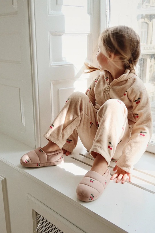 Dječje hlače Konges Sløjd TAVI FLEECE PANTS GRS KS103623.9BYA