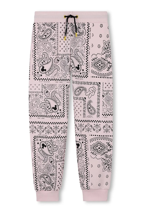 Marc Jacobs spodnie dresowe dziecięce W60651.86.108 różowy AW25