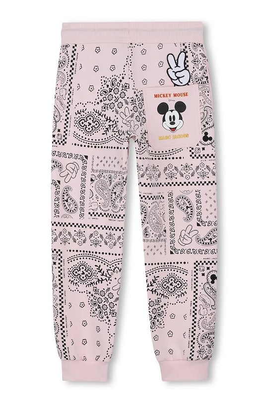 Chłopiec Marc Jacobs spodnie dresowe dziecięce W60651.86.108 różowy