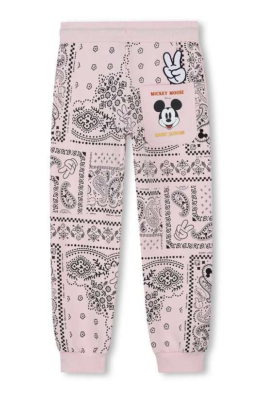 Chłopiec Marc Jacobs spodnie dresowe dziecięce W60651.114.150 różowy