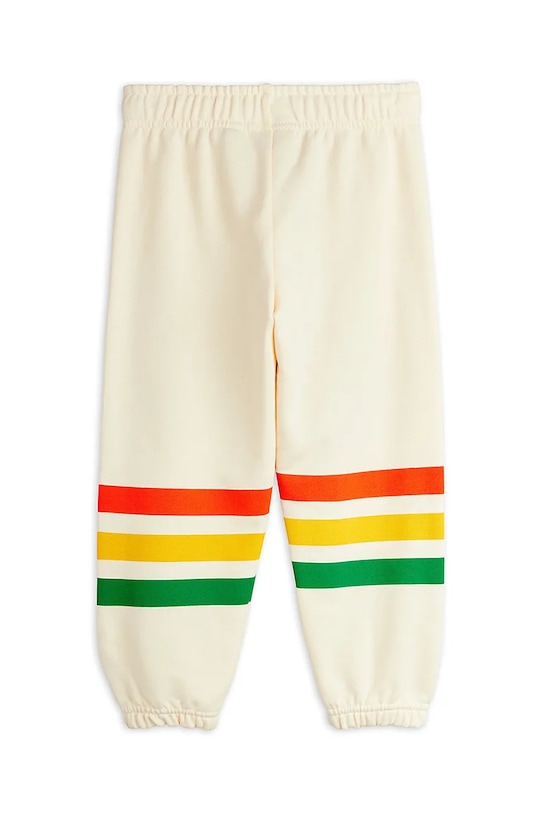 Chłopiec Mini Rodini spodnie dresowe bawełniane dziecięce Bear 25730138 beżowy