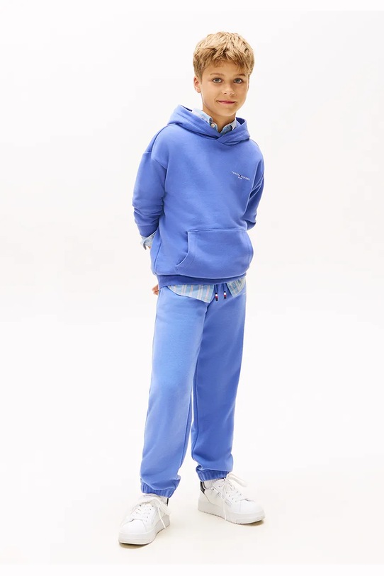Детские спортивные штаны Tommy Hilfiger KS0KS00662.128.176.9BYA голубой