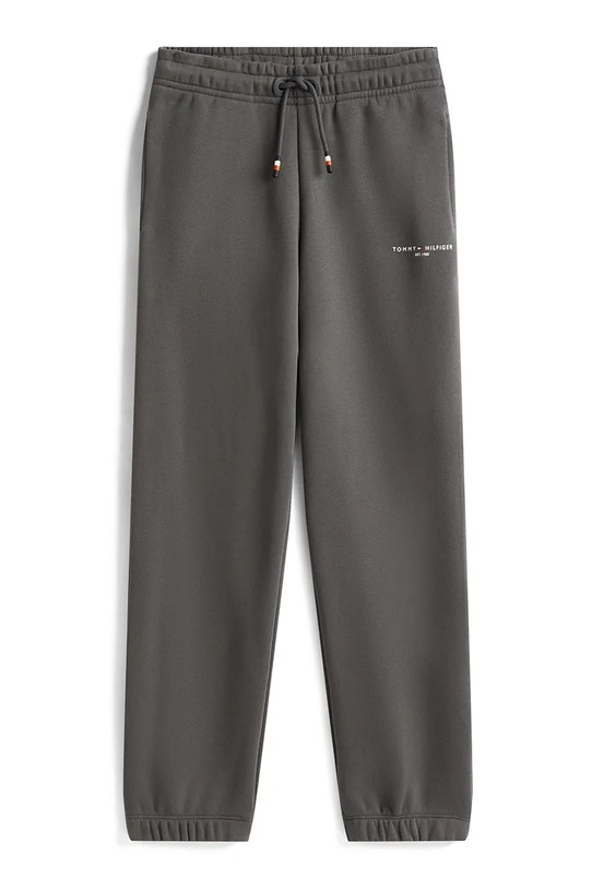 Детские спортивные штаны Tommy Hilfiger KS0KS00662.128.176.9BYA чёрный AW25