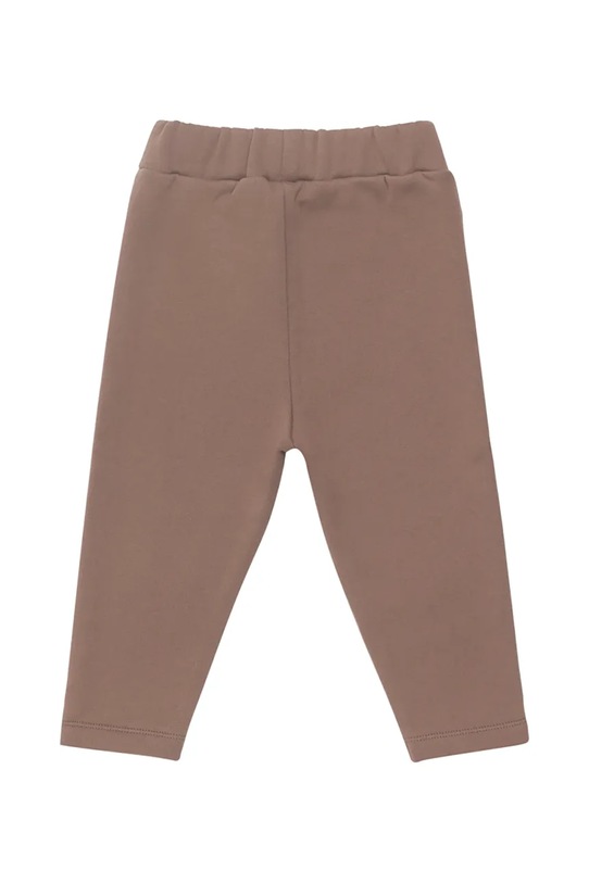 CHLAPEC Kojenecké bavlněné tepláky Donsje Joek Trousers Stags 3040707 hnědá