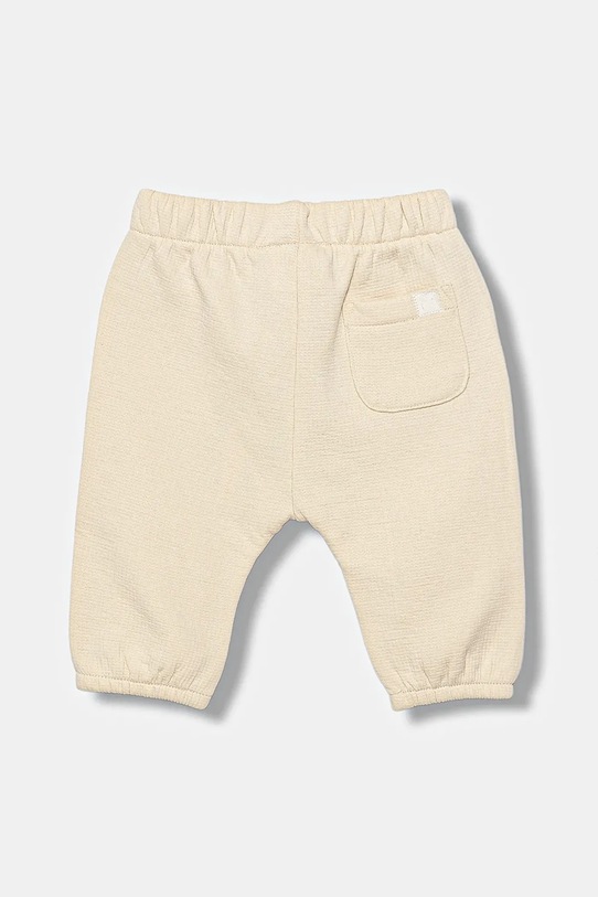 United Colors of Benetton pantaloni de trening pentru bebeluși 3ITEAF02E.W.seasonal bej AW25