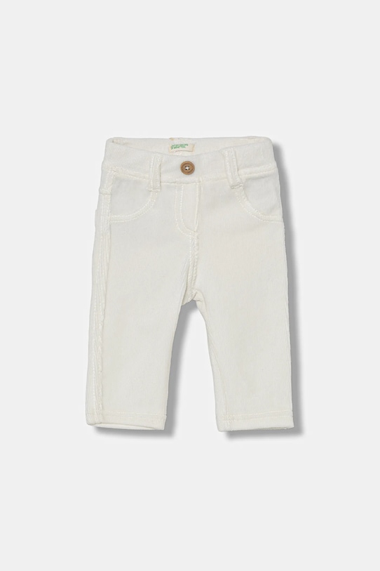 Легінси для немовлят United Colors of Benetton з еластаном білий 4DZBAE003.W.reproposed