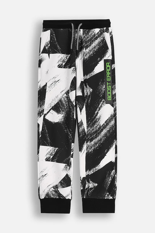 Coccodrillo spodnie dresowe dziecięce dzianina czarny ZC5120101XBJ