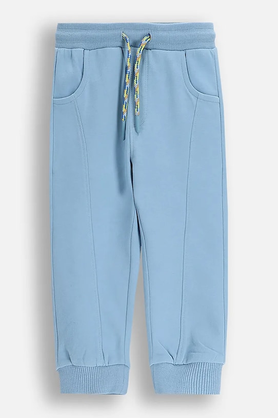 Coccodrillo pantaloni din bumbac pentru bebeluși bumbac albastru ZC5120101BBN