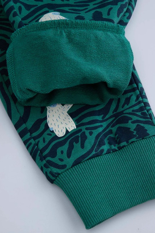 Detské tepláky Coccodrillo ZC5122701YBK zelená