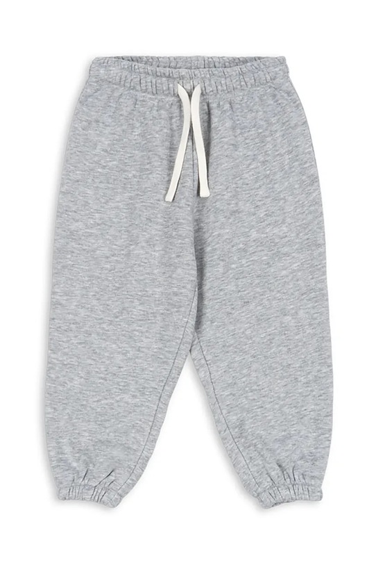 Konges Sløjd spodnie dresowe bawełniane dziecięce LOU SWEAT PANTS OCS bawełna szary KS104345.9BYA
