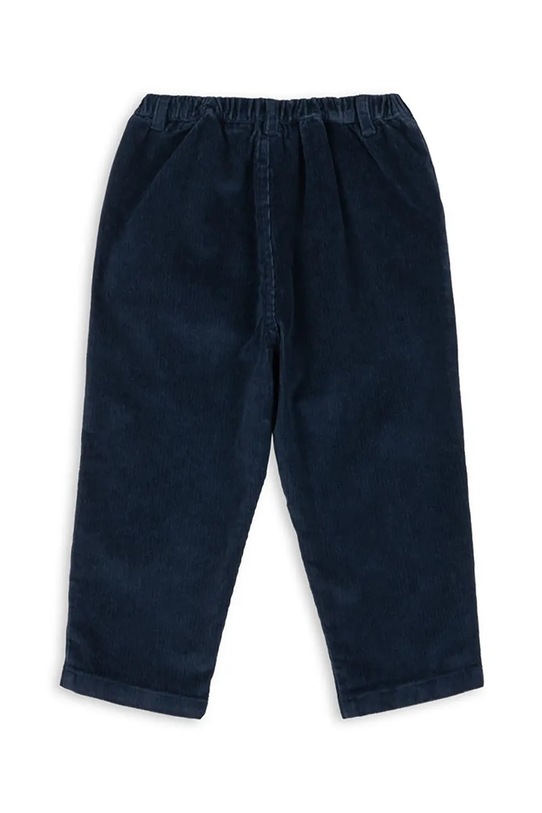 Konges Sløjd spodnie sztruksowe dziecięce REMY PANTS GOTS KS104409.9BYA granatowy AW25
