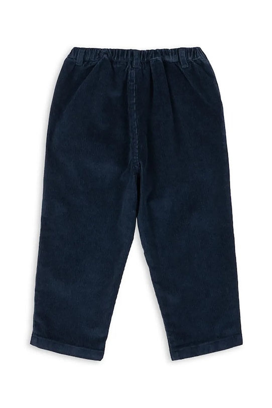 Konges Sløjd spodnie sztruksowe dziecięce REMY PANTS GOTS KS104409.9BYA granatowy AW25