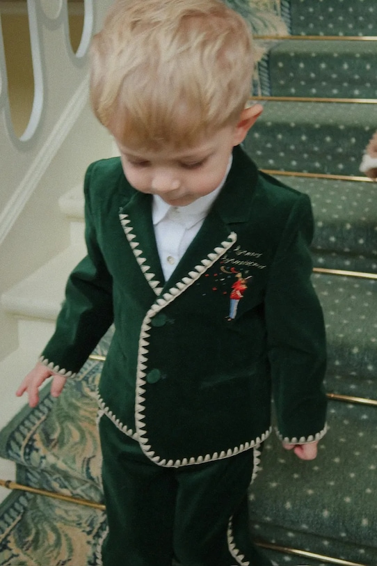 Konges Sløjd spodnie welurowe dziecięce ROCKY PANTS KS104413.9BYA