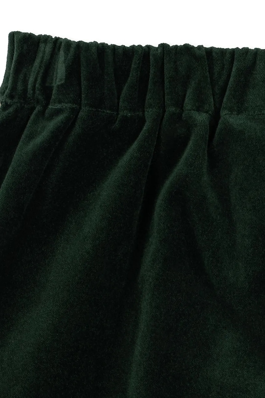 Konges Sløjd spodnie welurowe dziecięce ROCKY PANTS zielony KS104413.9BYA