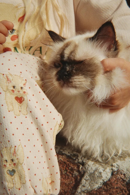 Konges Sløjd spodnie dresowe bawełniane dziecięce BELLI SWEAT PANTS OCS KS105195.9BYA