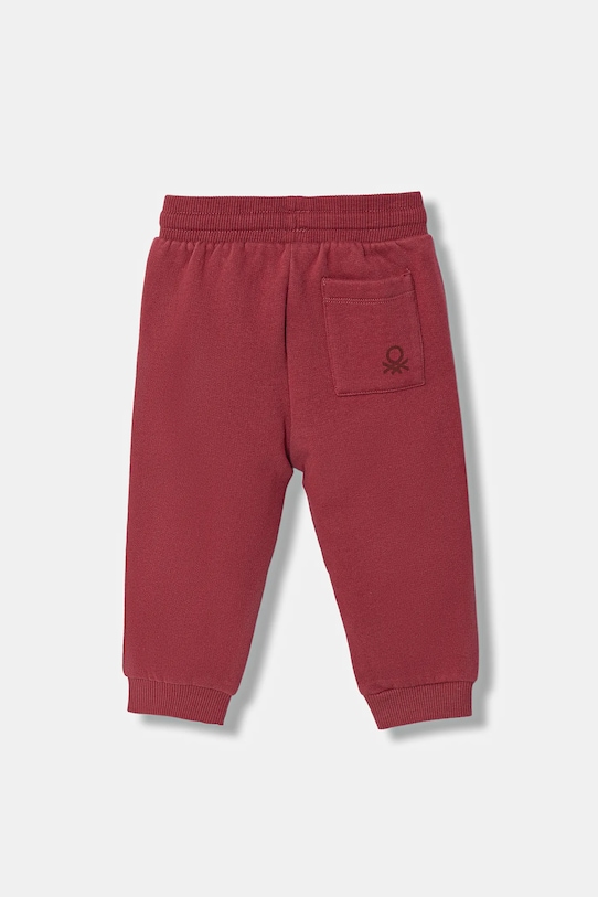 United Colors of Benetton spodnie dresowe dziecięce 3EB5GF04A.P.Season.9BYA czerwony AW25