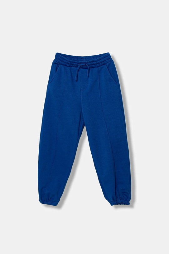 United Colors of Benetton spodnie dresowe dziecięce dzianina niebieski 3J73CF06S.G.Seasonal